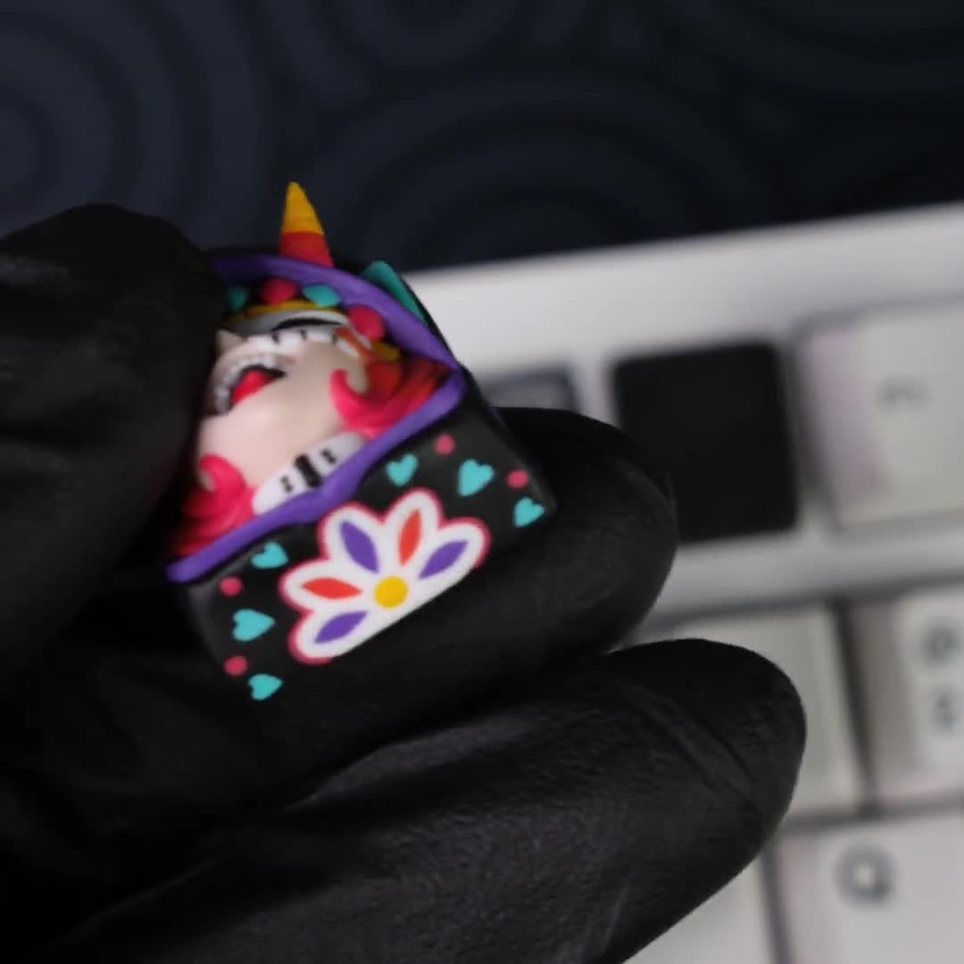 Artisan Keycap Succubus Mictlan - Etsy