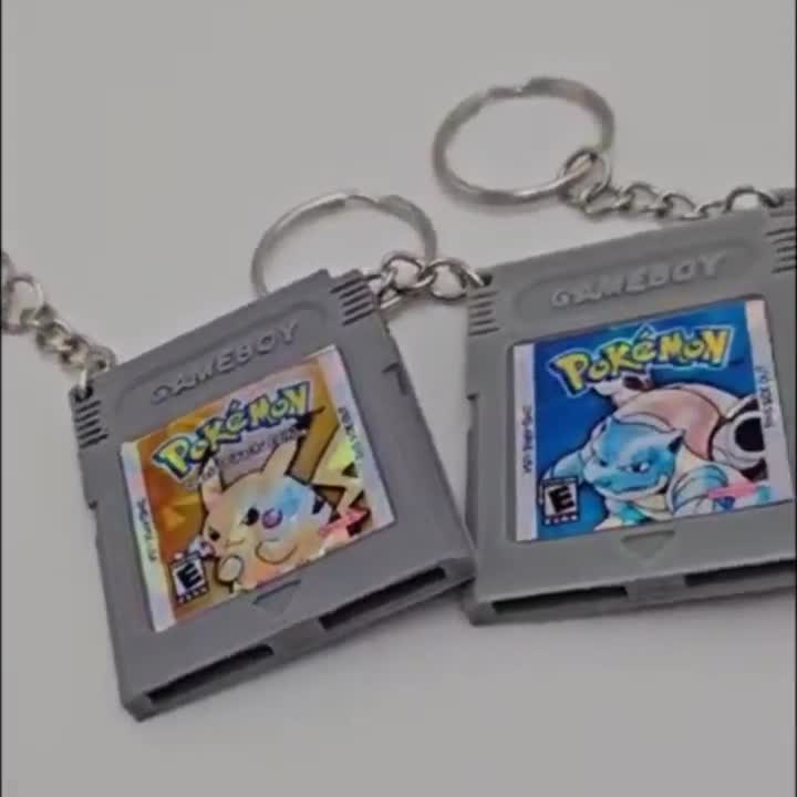 ゲームボーイカートリッジキーホルダー、パーソナライズされたレトロな