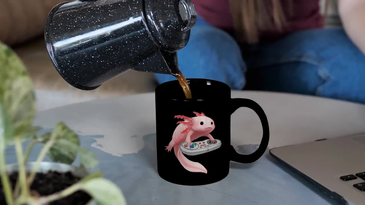 Axolotl Mug Axolotl Polymer Axolotl 3d Axolotl Coffee Cup, 43% OFF