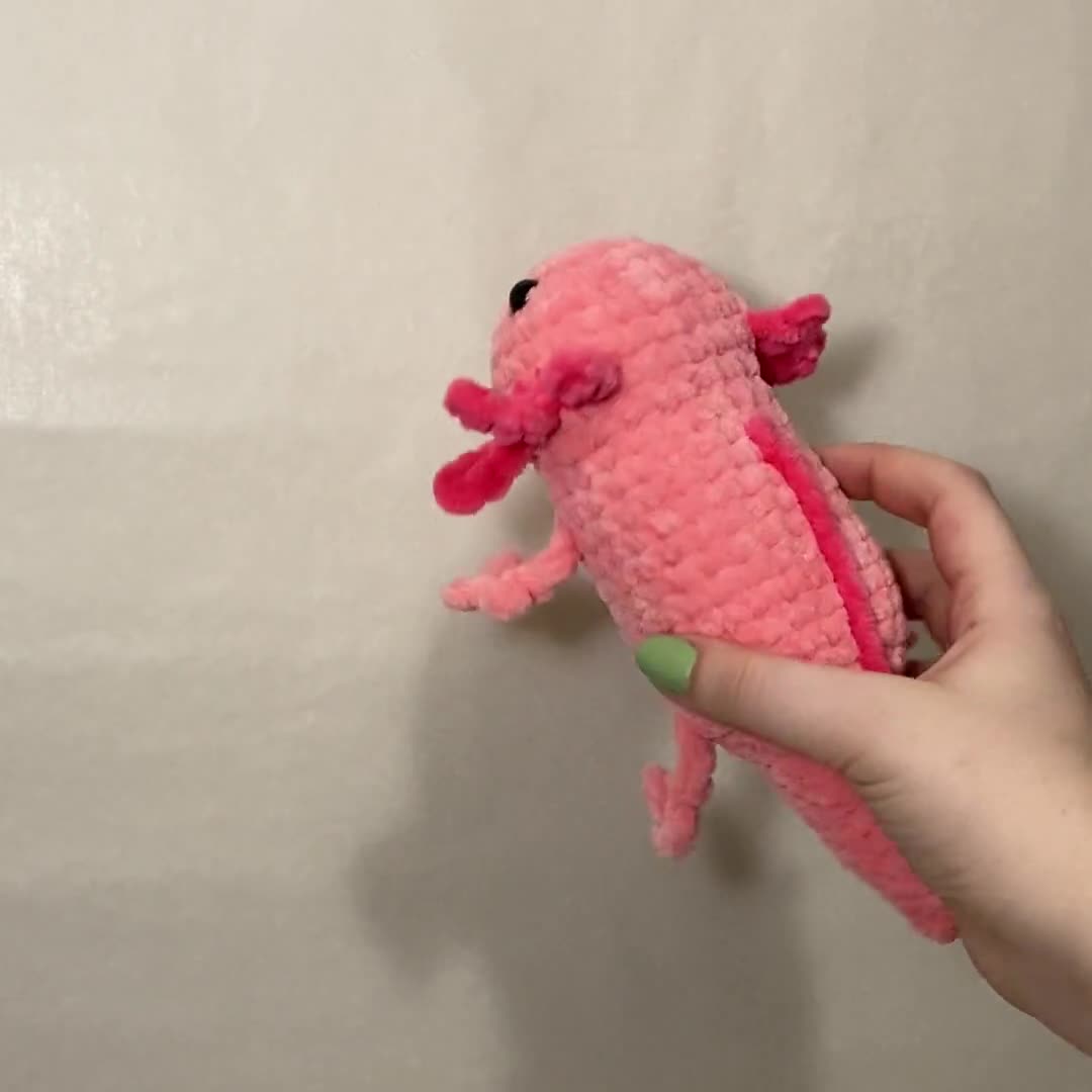 Amigurumi Axolotl Pattern/ Crochet Pattern/ Amigurumi Pattern