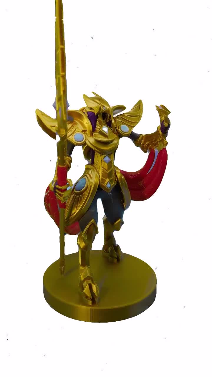 Azir League of Legends Model Figure – Fully Colored or DIY