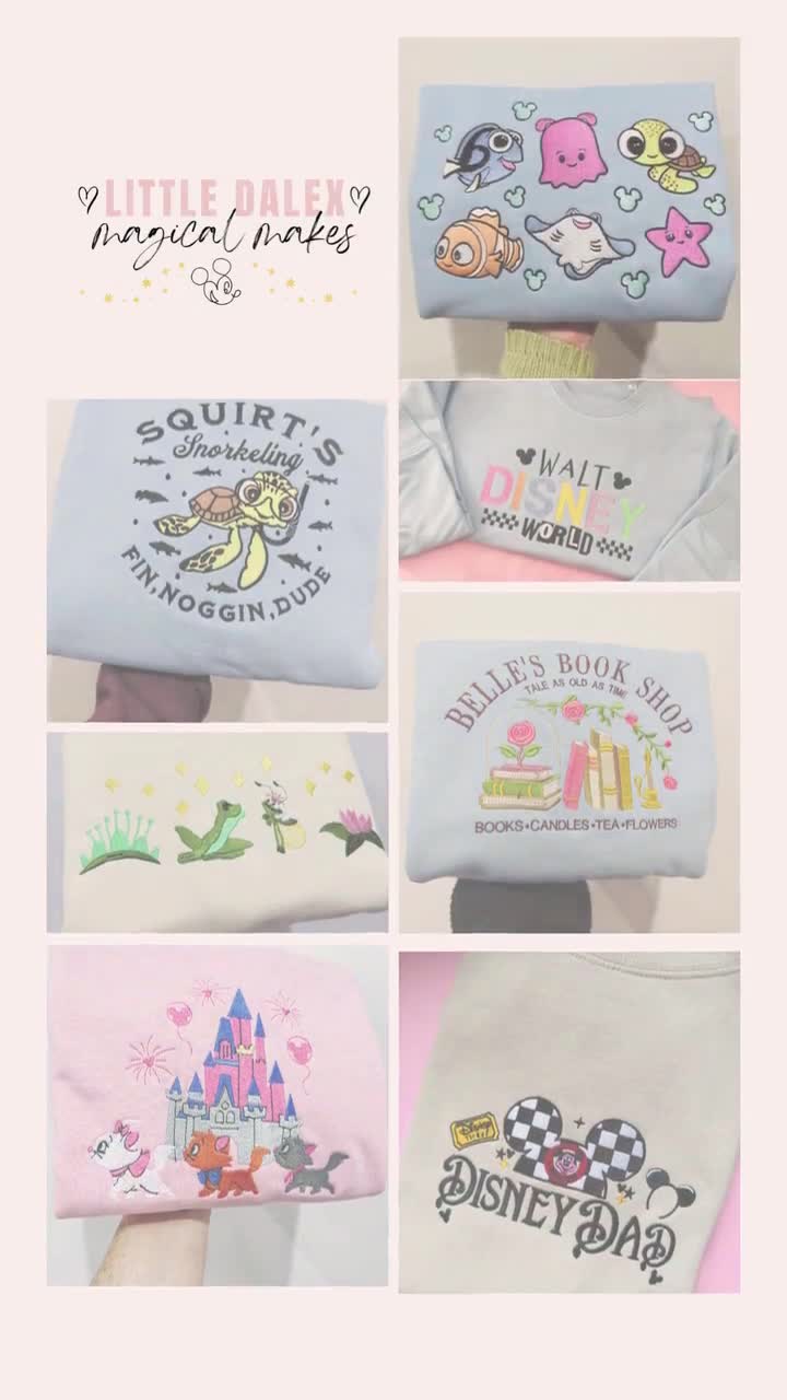 Sweat-shirt brodé inspiré de Disneyland , Paris , Californie , Parcs Disney , Disney Main Street video poster