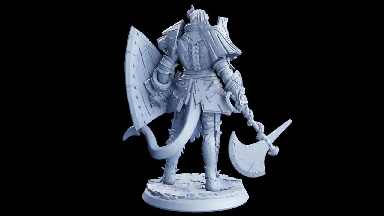 Ragrath, Oathbreaker Paladin / The Gates Of Despair / Flesh Of Gods /  Miniatures