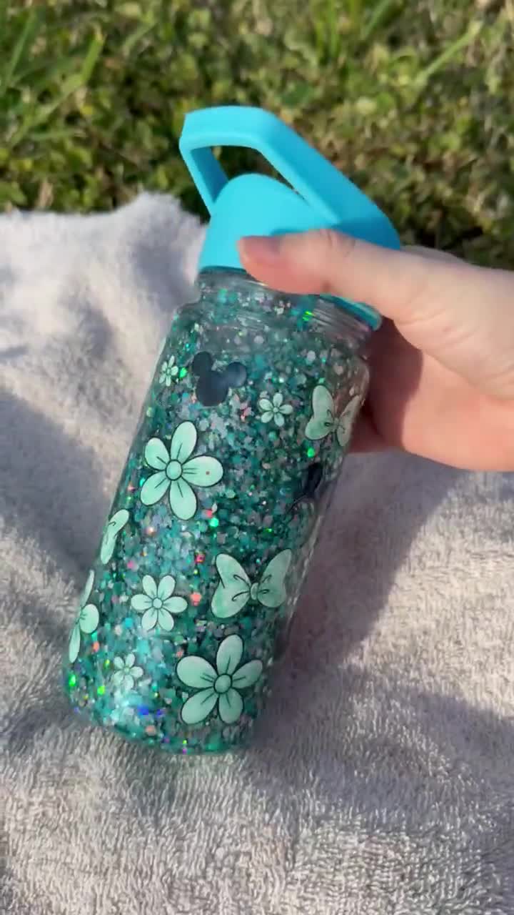 Mermaid Snow Globe Tumbler | Glitter Ocean Princess Cup (10oz) video poster