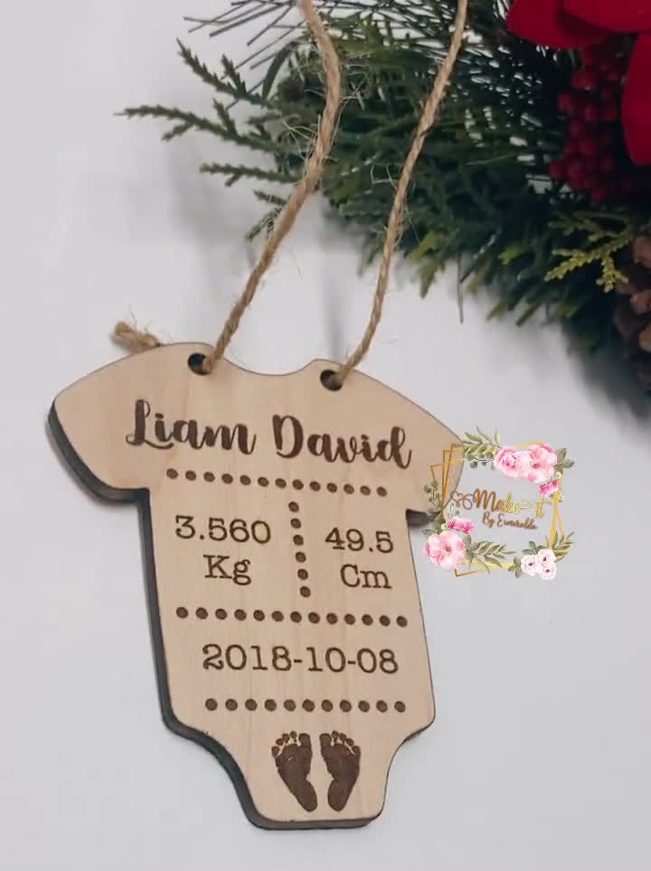 Personalized Ribbon Height Ornament 2023 