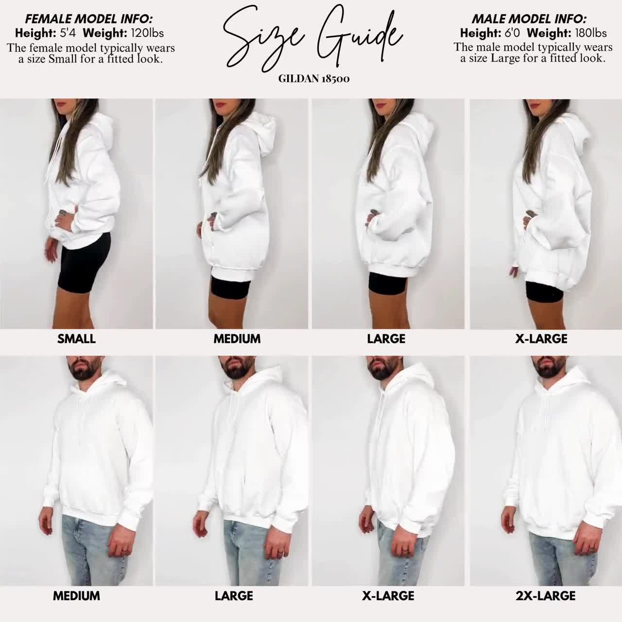 Sudadera con capucha personalizada con impresión delantera y trasera video poster