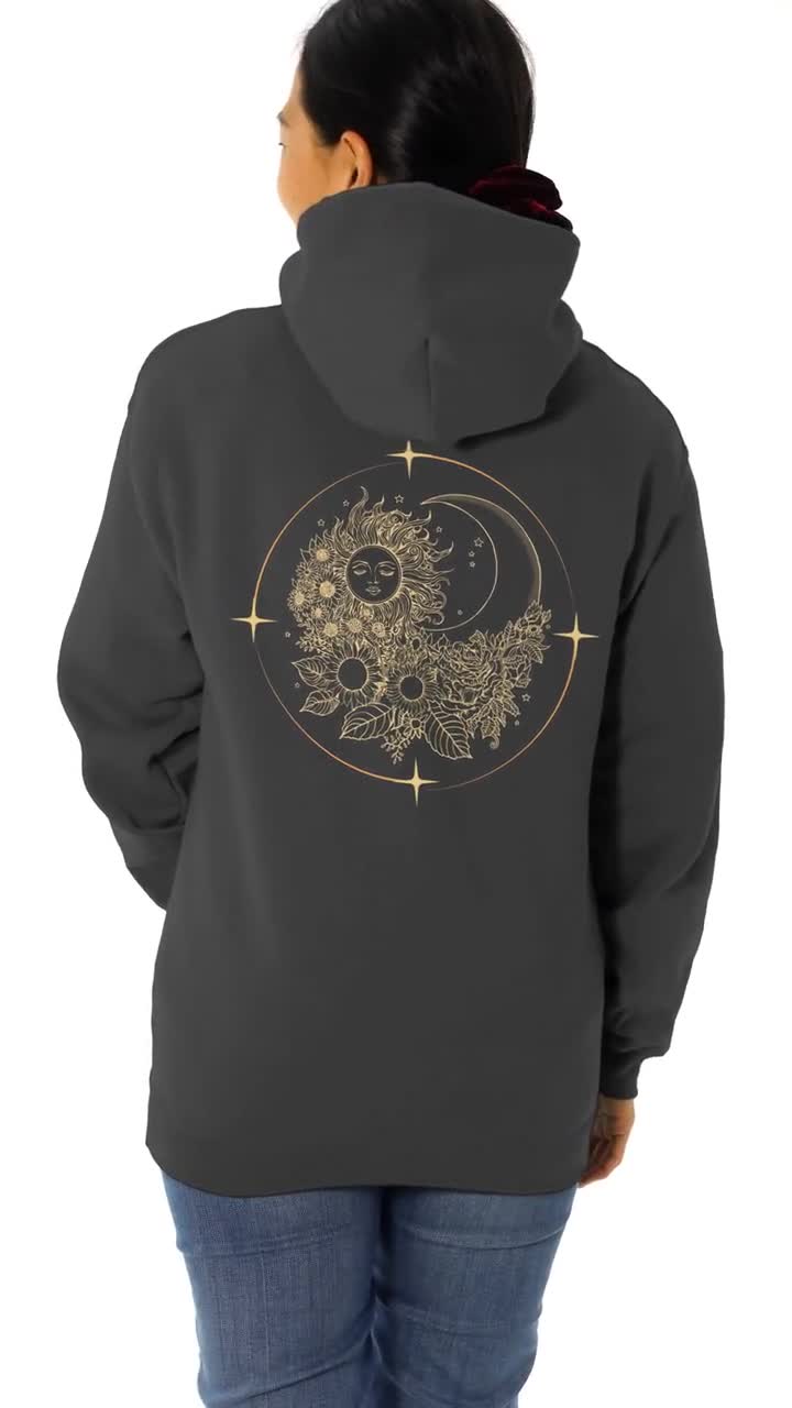 Breathe In Sweatshirt | All over sweatshirt Unisex Sweatshirt | Celestial Gothic Mystical Lungs Sweater | Moon fashion and solar system sweatshirt