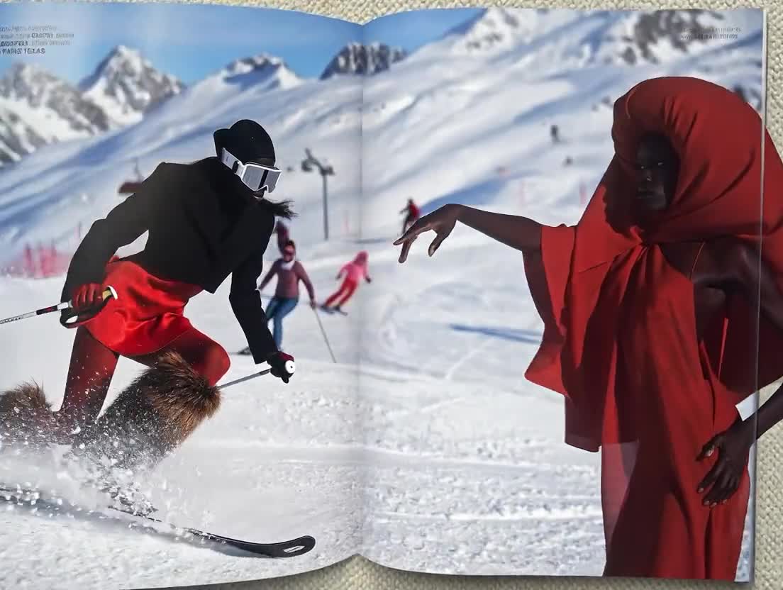 Revista Vogue Italia edición Valentino 2026 de segunda mano, portada ROJA - ¡Estilo icónico y fotografía de portada con modelos de moda! ¡Edición de colección! video poster