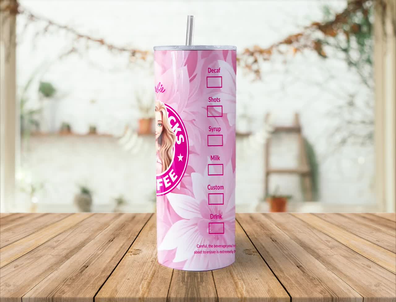 20oz Skinny Pink Marble Starbucks Tumbler Stainless Steel - NO EPOXY —  Frugal Fashionista By Toni