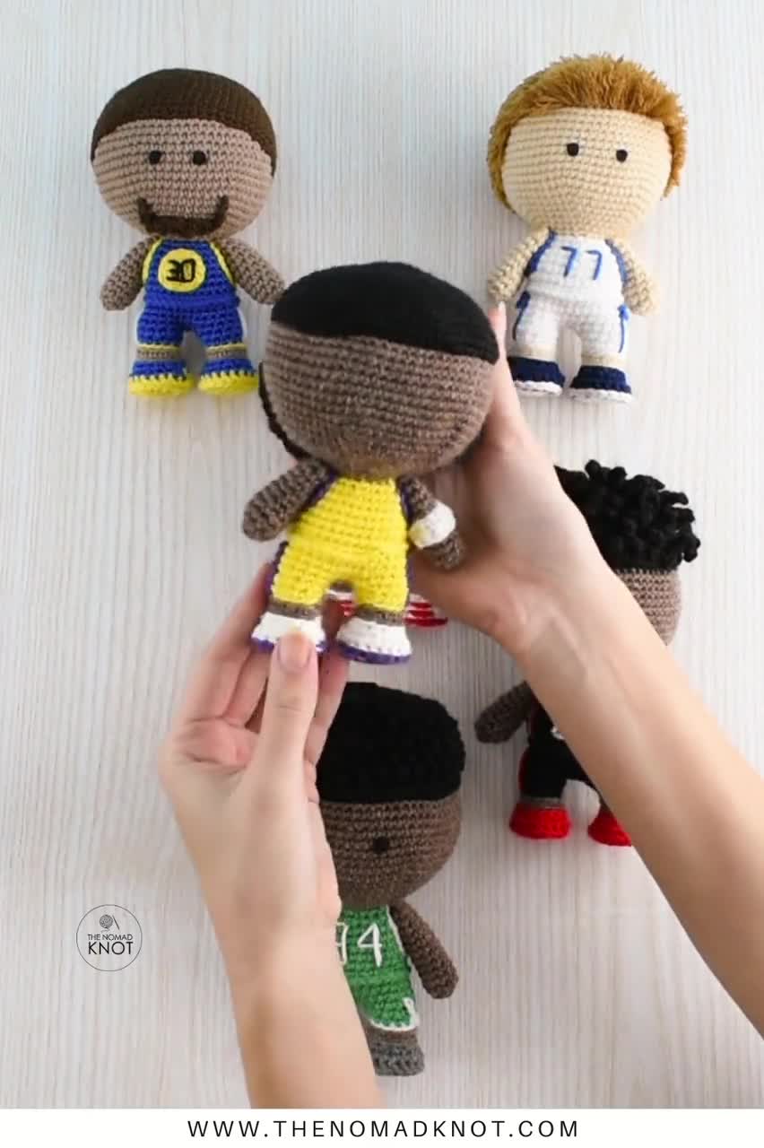 LA Lakers Basketball Outfit Crochet pattern by CraftyStitchaway