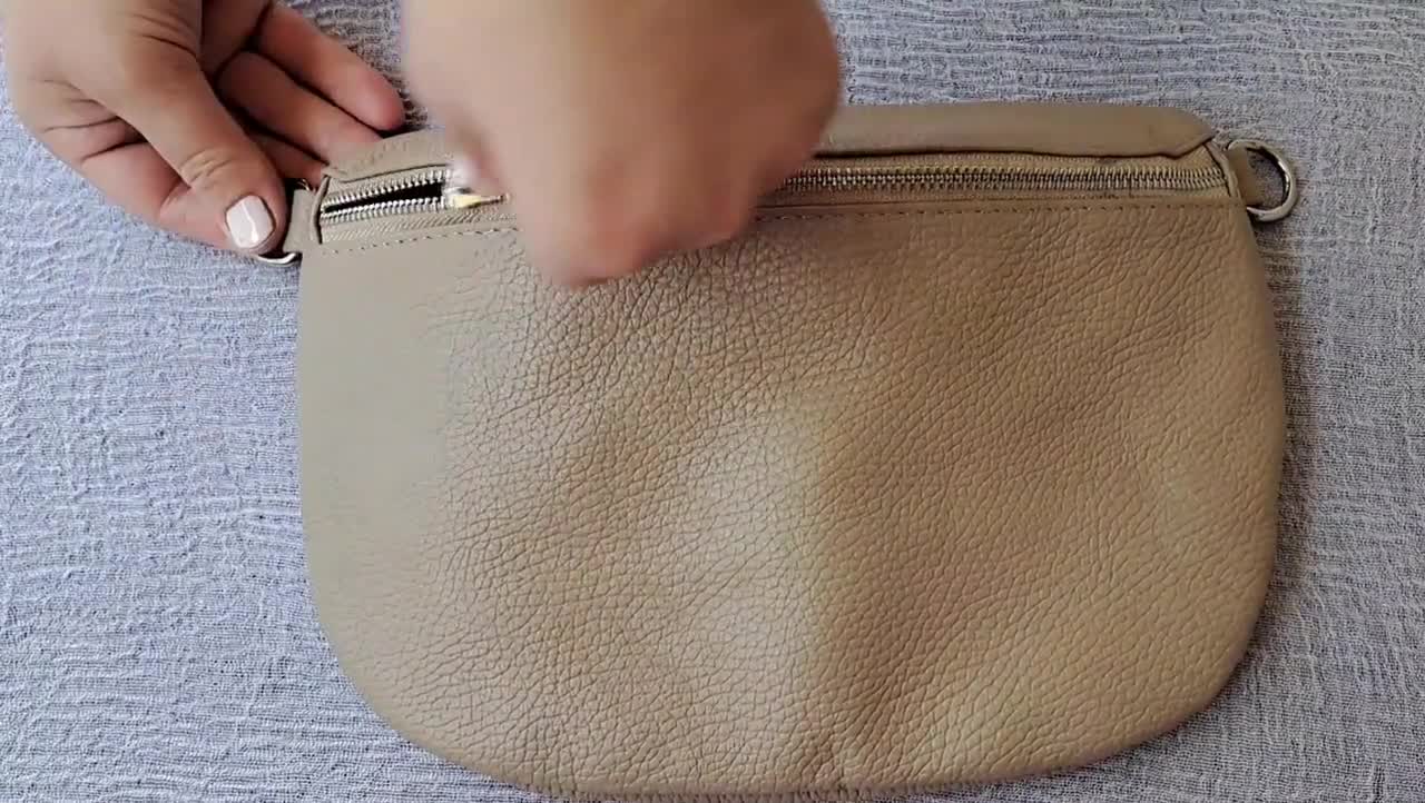 FuninCrea Piccole borse da donna con cerniera, borsa a tracolla da