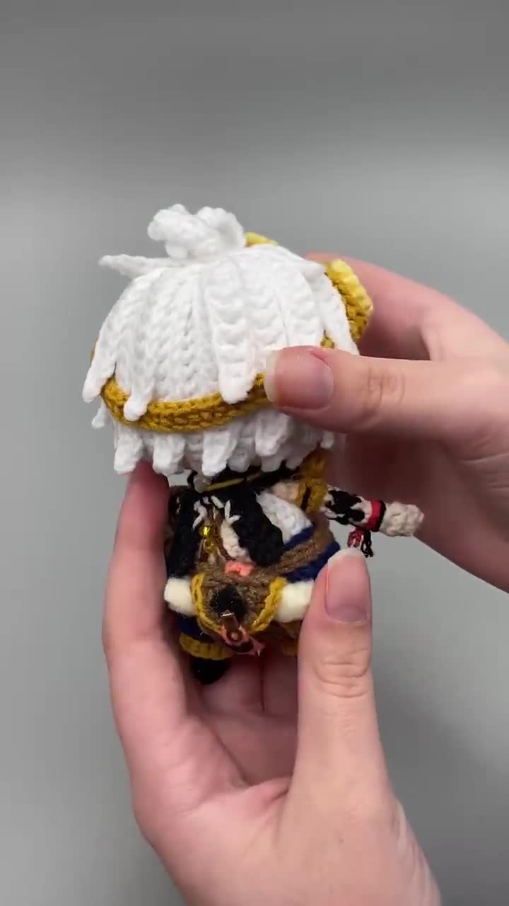 Genshin Impact Bennett amigurumi PATTERN ONLY!