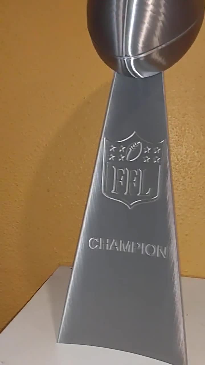 Customizable 13.5 Vince Lombardi Super Bowl Trophy 