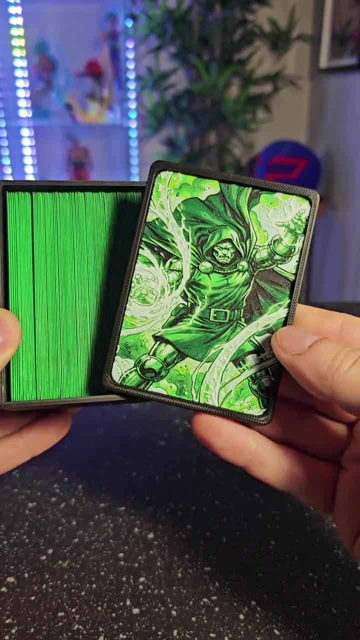 Dr. Doom Magic the Gathering Single or Double Sleeved Deck Box - Etsy