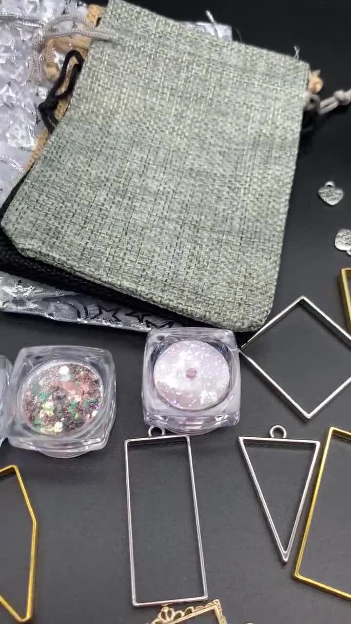 64 PC, Resin Starter Kit, UV Resin Kit, Resin Jewelry Kit, Resin DIY Kit,  Resin Supply Kit, Resin Craft Kit, Open Back Bezel, Resin Supplies 