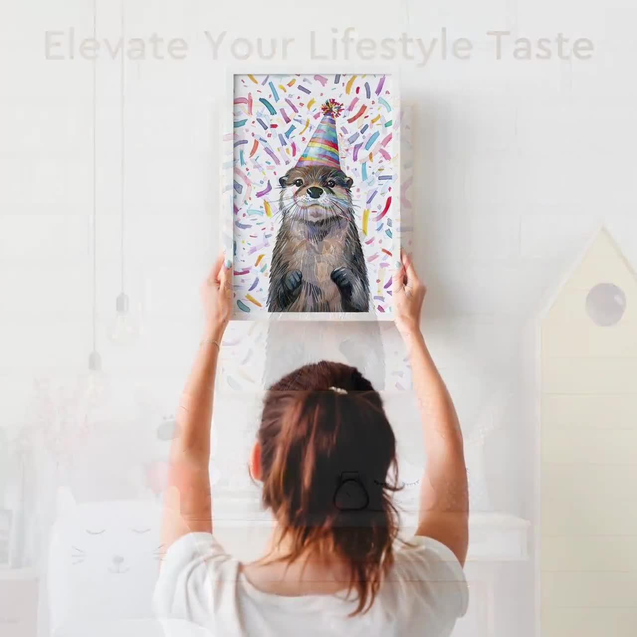 SIGNCHAT Guinea Pig Get Naked Unless You Are Just Visiting Funny Guinea Pig For Bathroom Decor Metal Tin Sign 8X12 inch