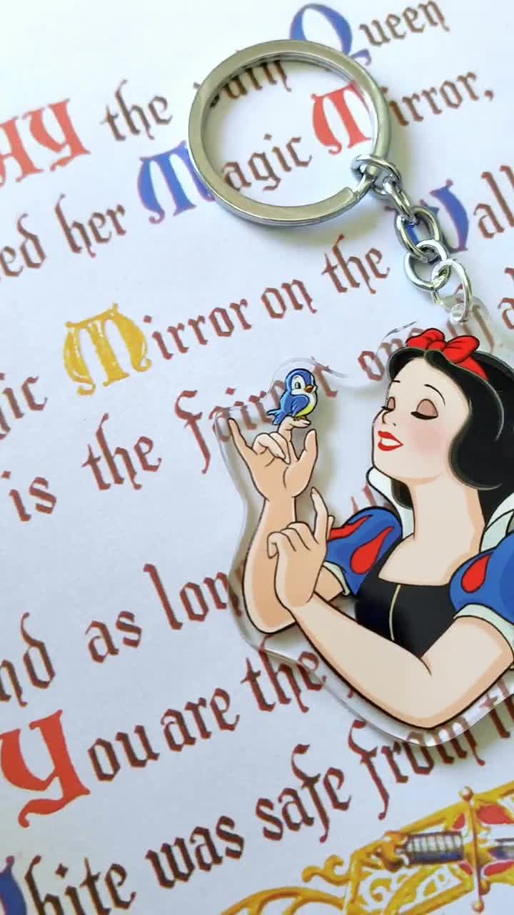 Disney Snow White Mirror Personalised Photo Upload Happy Birthday