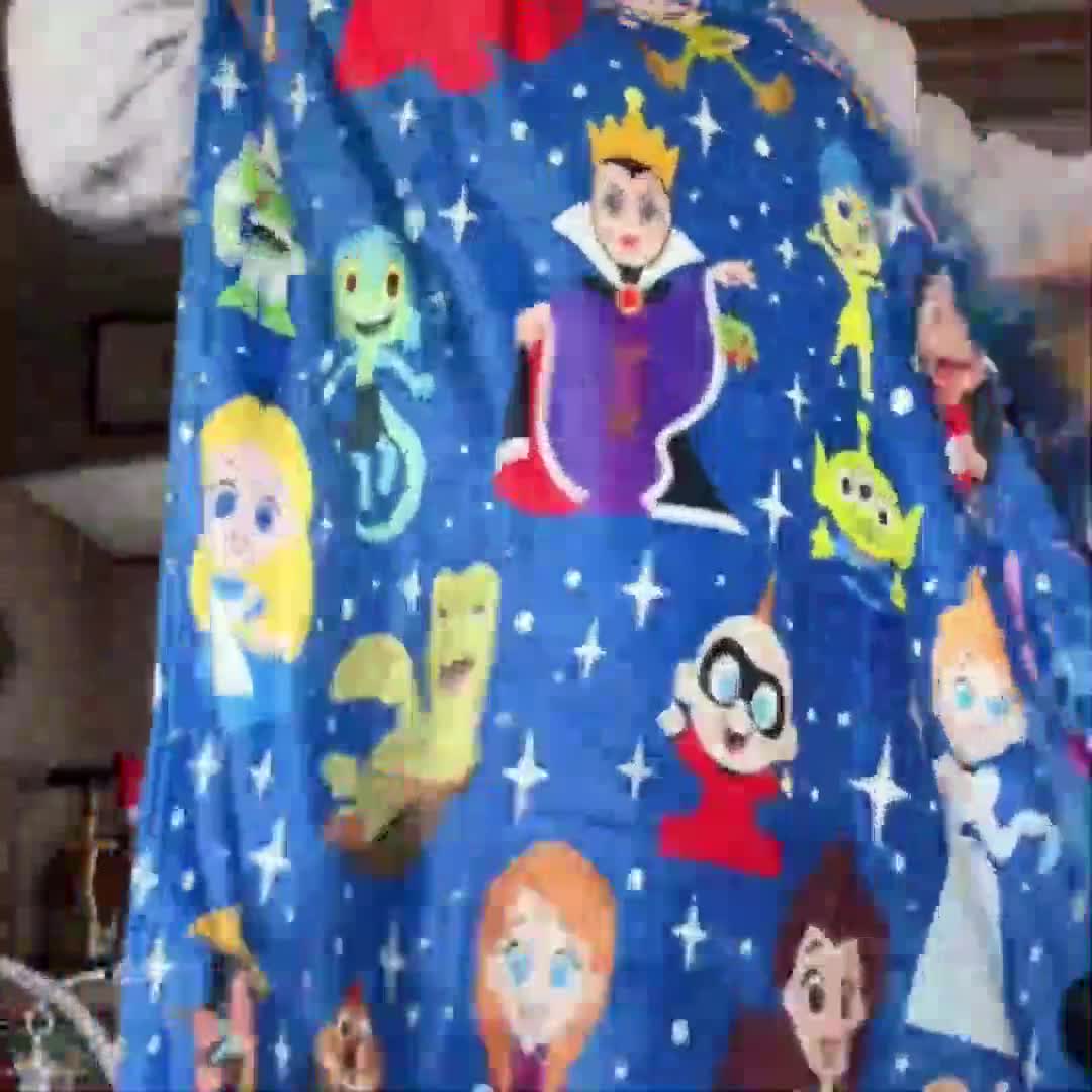 Personalized Disney Frozen Blanket, Disney Princess Elsa Blanket, Custom Name Anna Elsa Blanket, Birthday Blanket, Christmas Gift NFVG15 video poster