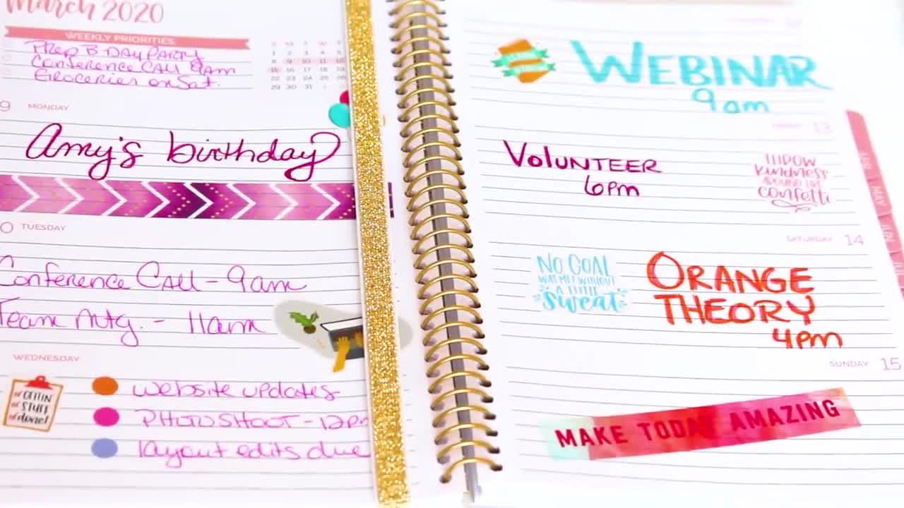 ABSTRACT Stickies, Clips, and Washi Digital Planning for Goodnotes iPad  Agenda Clip Art by Bloom Daily Planners 