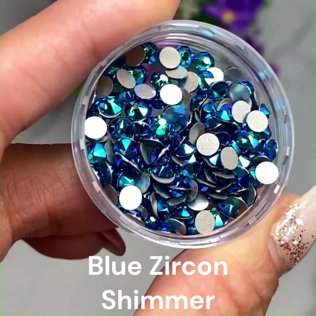 Blue Zircon Shimmer (229 SHIM) Swarovski 2088 XIRIUS 20ss Crystal