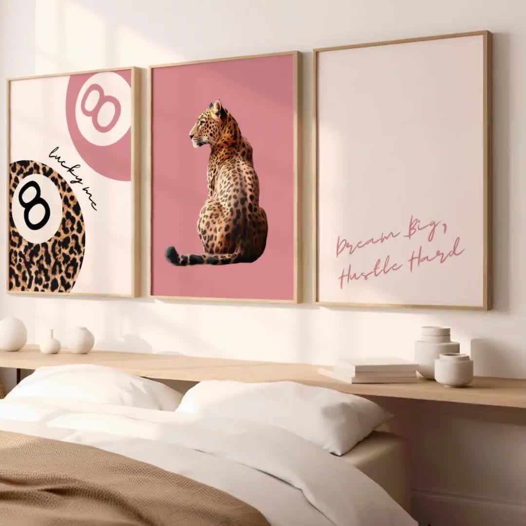 Vintage Leopard【38-kT THE RICH】HAKUオリジナル blush_pink_Wykonano_za_pomocą_