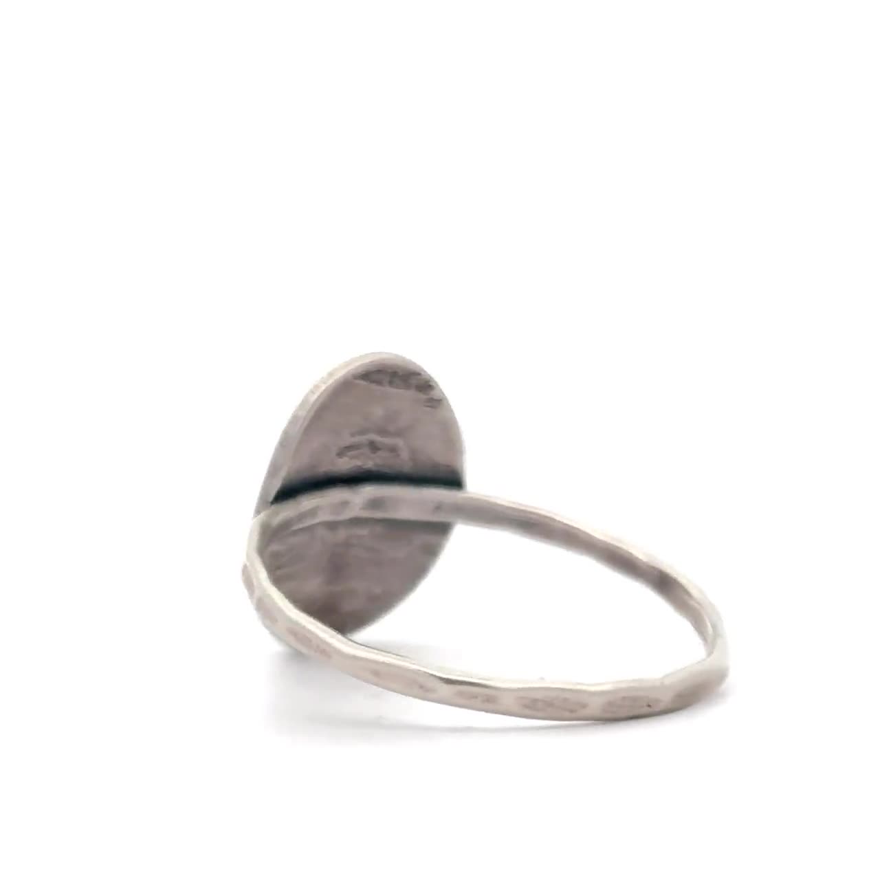 Sterling Silver Alice in Wonderland Ring, Storybook Jewelry Tweedledee and Tweedledum, Handmade Fantasy Ring, Literary Folklore Jewelry video poster