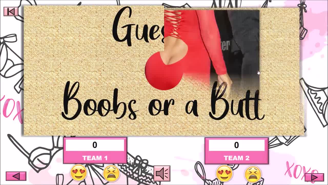 Bridal Shower Game Boobs or Butt Bachelorette Party Virtual Powerpoint and  Printable Zoom Fun Screen Share Games Party Quiz Adults Trivia -  Canada