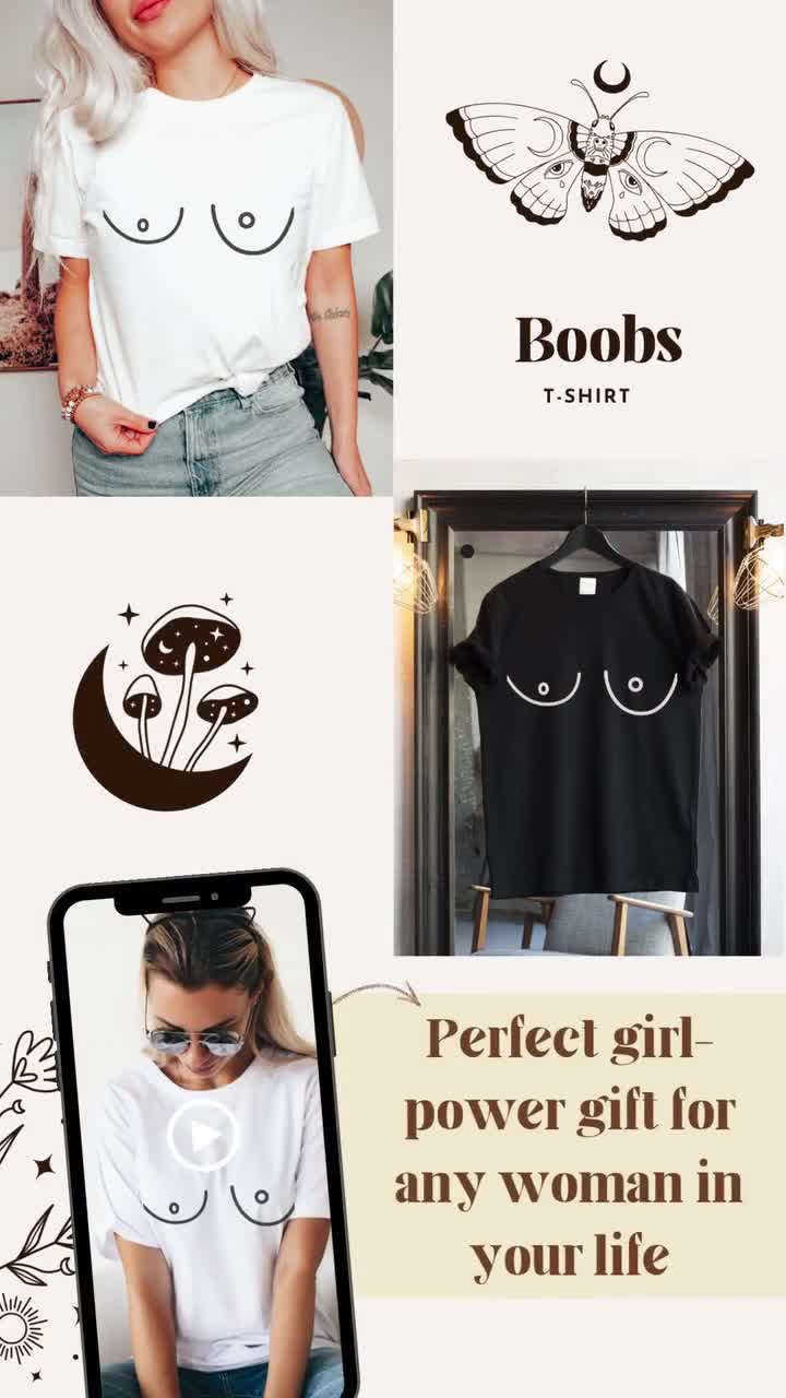 Boob Shirt / Fuck the Patriarchy / Boobs Shirt / Feminist Shirt / Cartoon  Hand Drawn Titties Shirt / Breasts T-shirt -  Canada