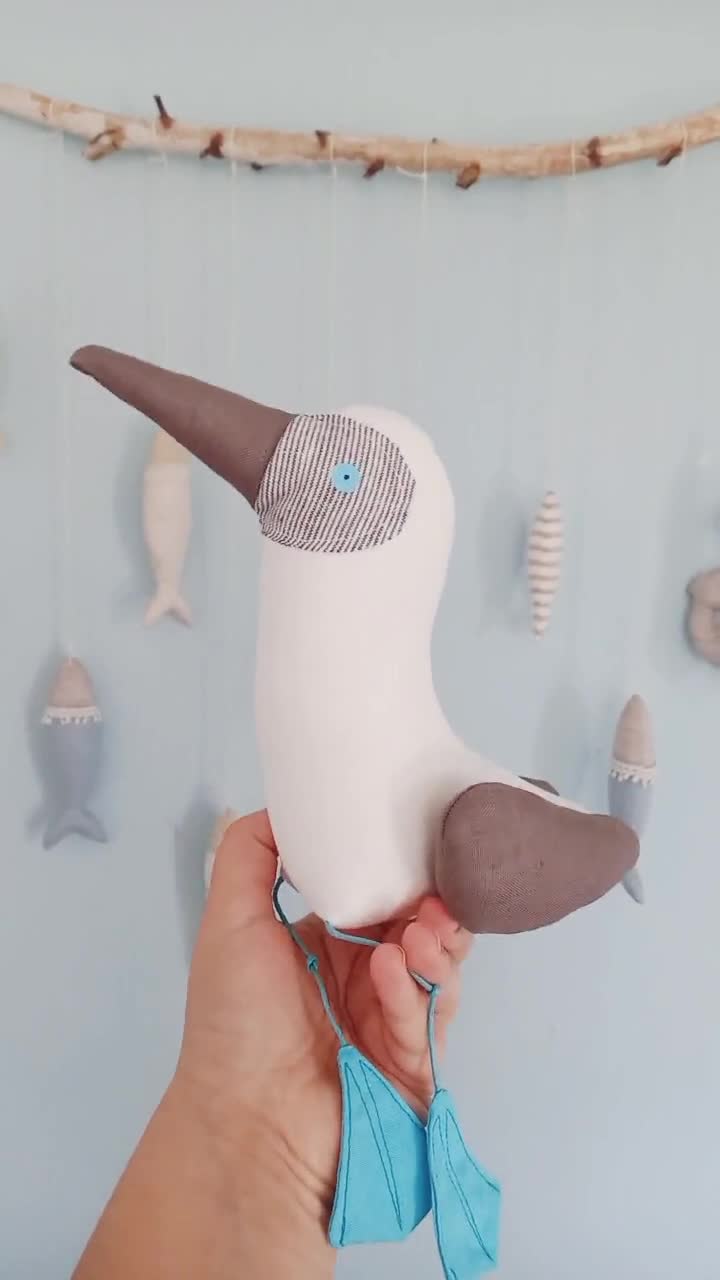 アオアシカツオドリ/ぬいぐるみ/海洋鳥/ガラパゴス鳥/DECORNERHOME