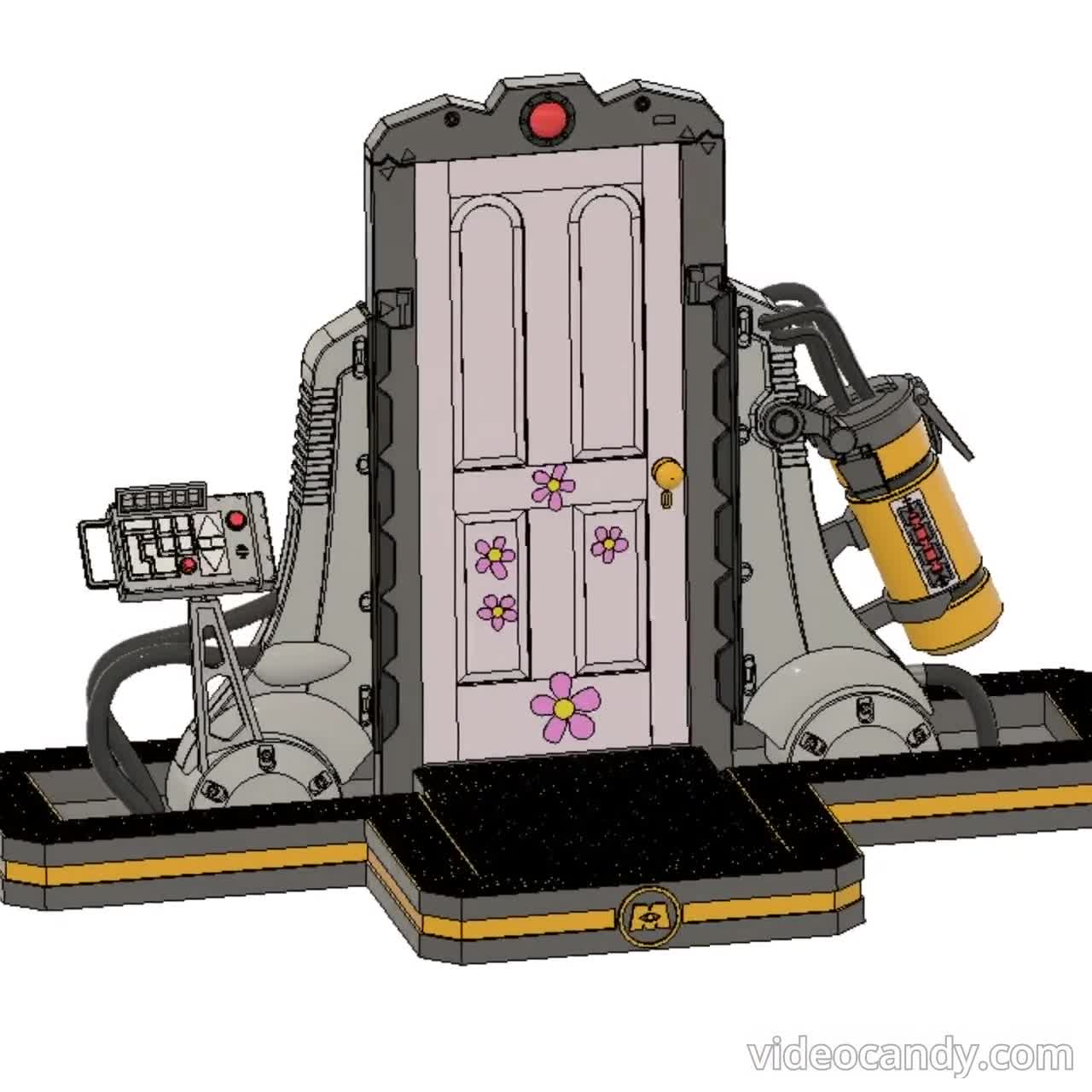 モンスターズインク ブーのドアの 3D モデル。STL。 - Etsy 日本