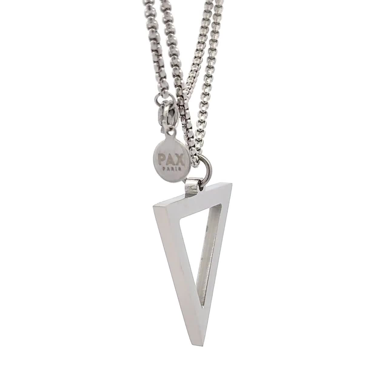 Pendant Necklace | Stainless Steel Jewelry | Modern