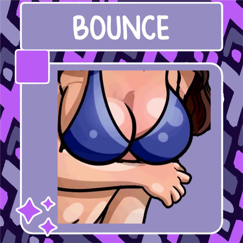 Animated Cleavage Booba Emote | Emote | Youtube Emote | Discord Emote |  Community Emote | Streamer Emote | Thicc Emote | Cleavage Emote