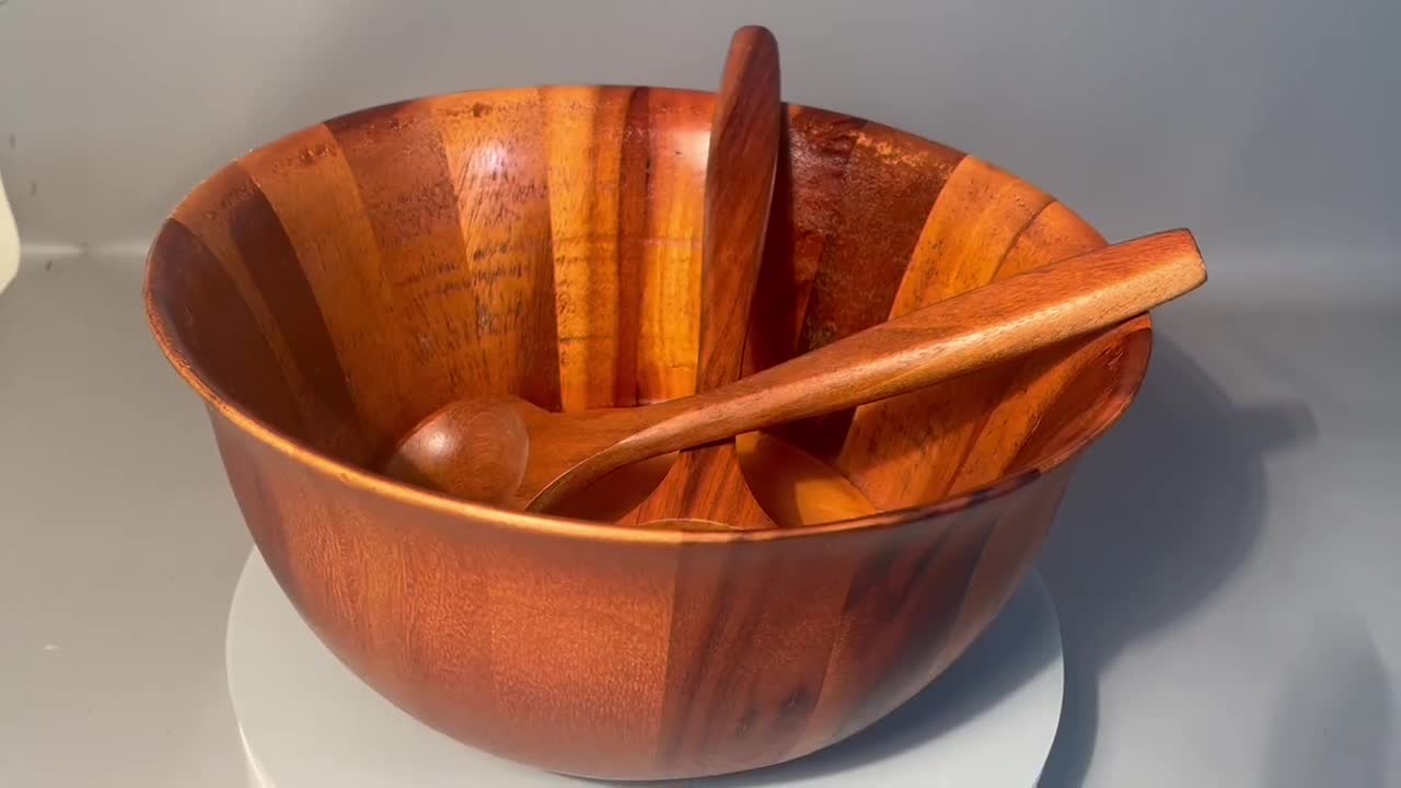 B Smith wood bowls Acadia purchases