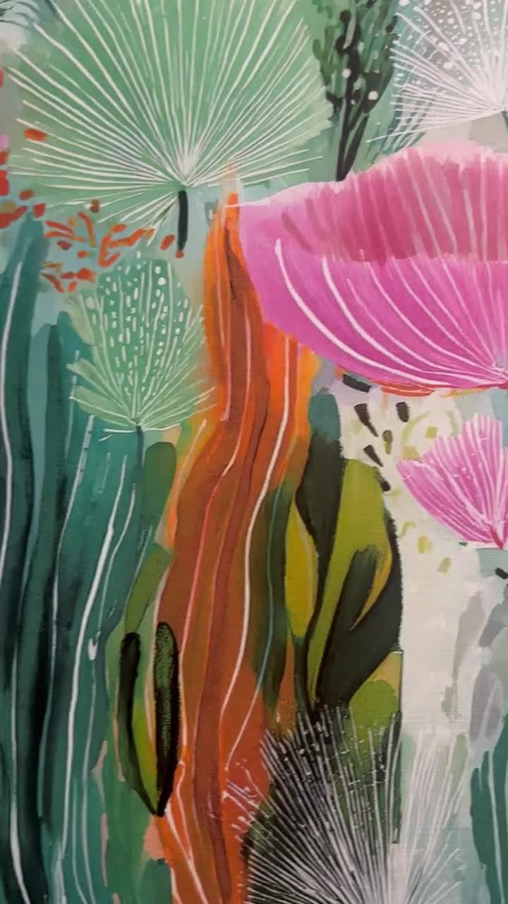草間彌生ポスター 日本美術 花 植物 壁アート 抽象画 花 モダン