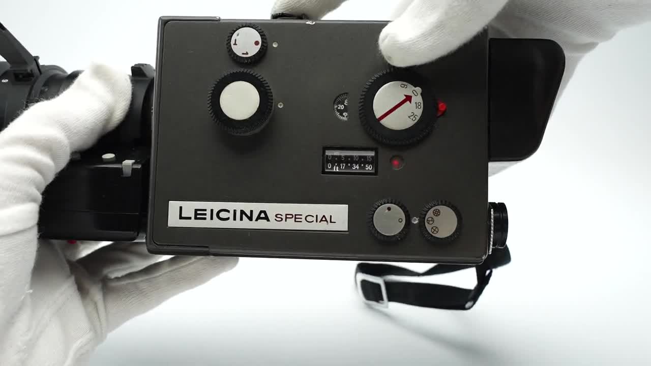 Leitz Leicina Special Super 8 Camera – Schneider Optivaron 6–66mm