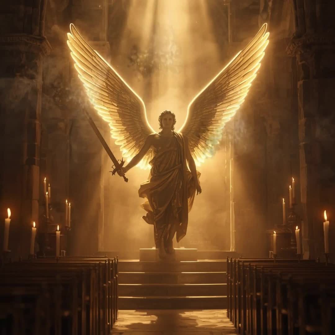 7 Powerful Swords of St. Michael 7 Day Candle: Protection & Divine