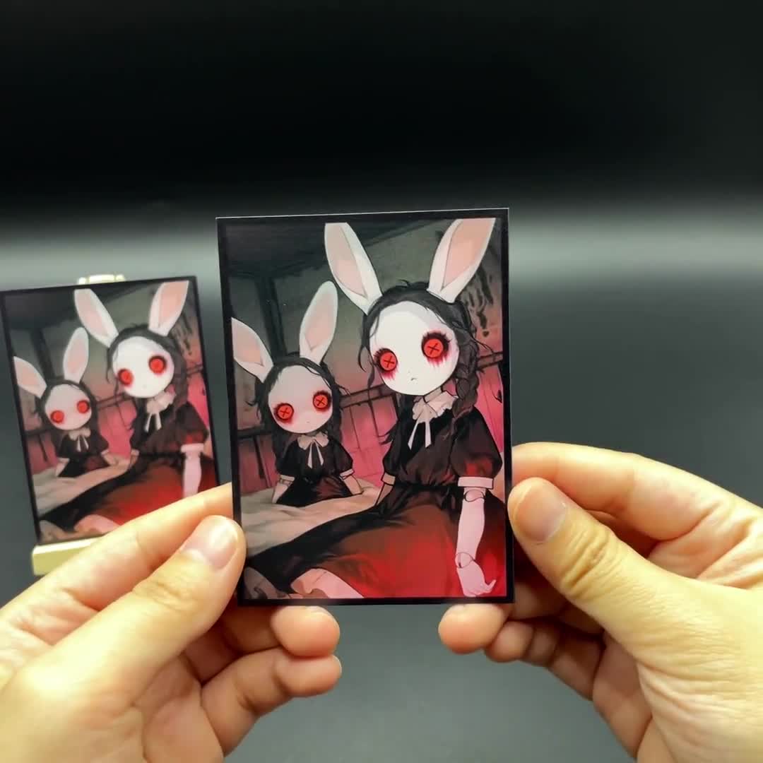 MTGカードスリーブ - グロテスク・ラビット マジックスリーブ