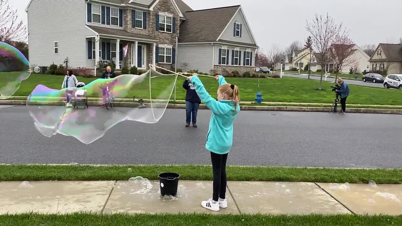 Ginormous Bubble Wand Tri String Wand watch the Video 