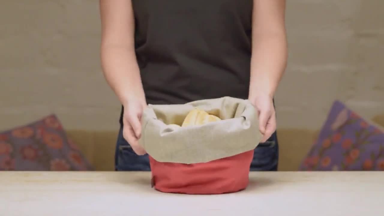 The Sustainable Bread Basket Bread Bag Bread Bag Bun Bag -  Australia