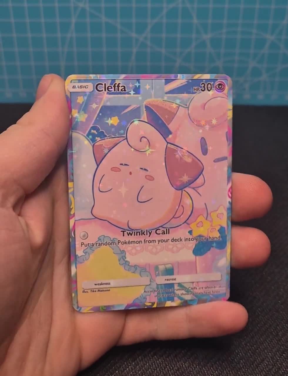 pokemon card cleffa Cleffa 1st Edition Neo Genesis EX, 20/111 Pokemon Card