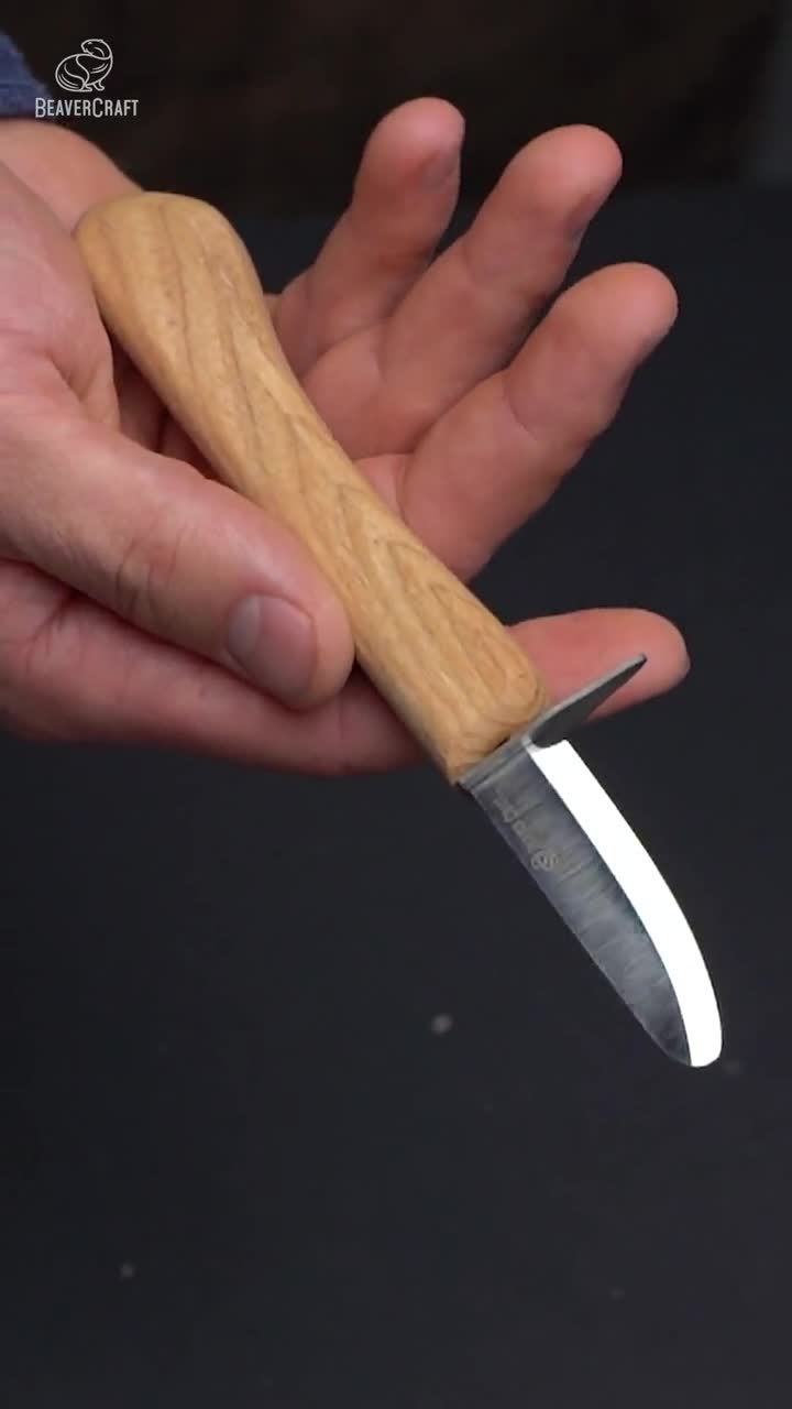 BeaverCraft Whittling Knife for Children and Beginners 49-C1kid