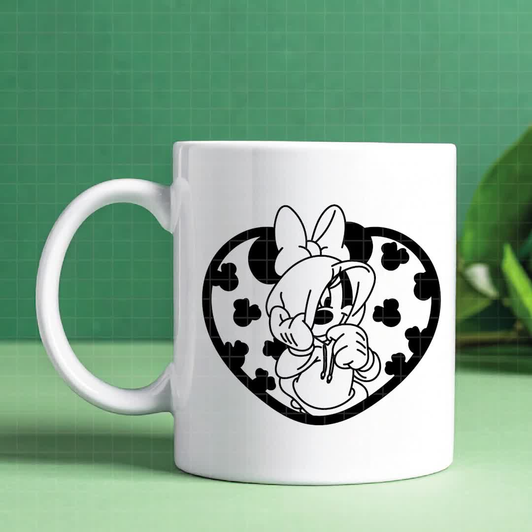 1224 - ミッキーマウスとミニーマウスのラブラブパックバンドルDTF SVG