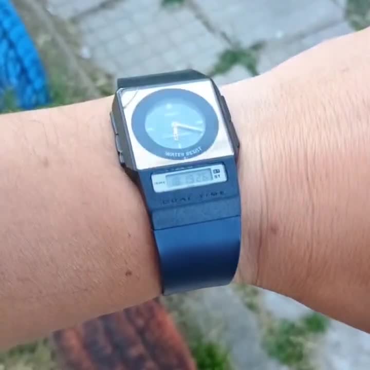 RARE Vintage 1999 Casio FS-01 Film Watch – Ultra Slim Analog