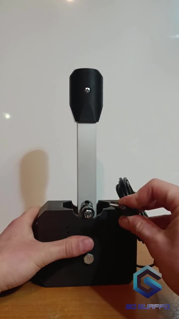 Sequential Shifter 3D Guaffo – Cambio Sequenziale A Innesti Frontali – USB Per PC Sim Racing, Made In Italy