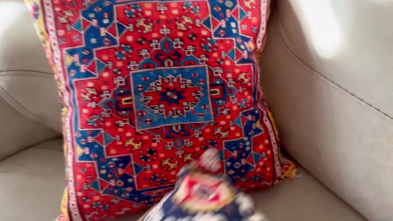 ミッドセンチュリー クッションカバー、北欧スカンジナビア風