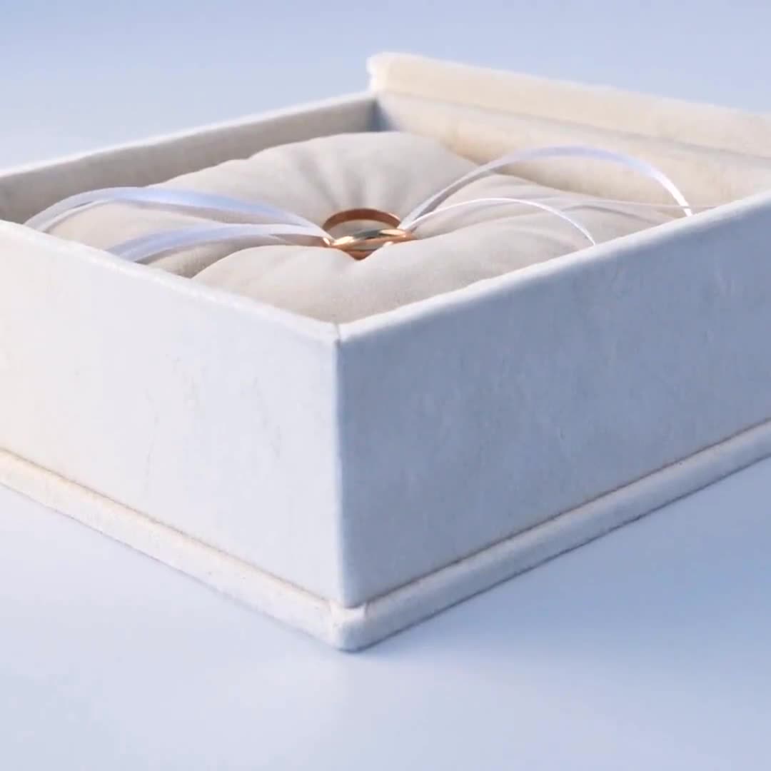 Ring Binder Box With 2-3-4 Rings, Personalized Ring Portfolio Box