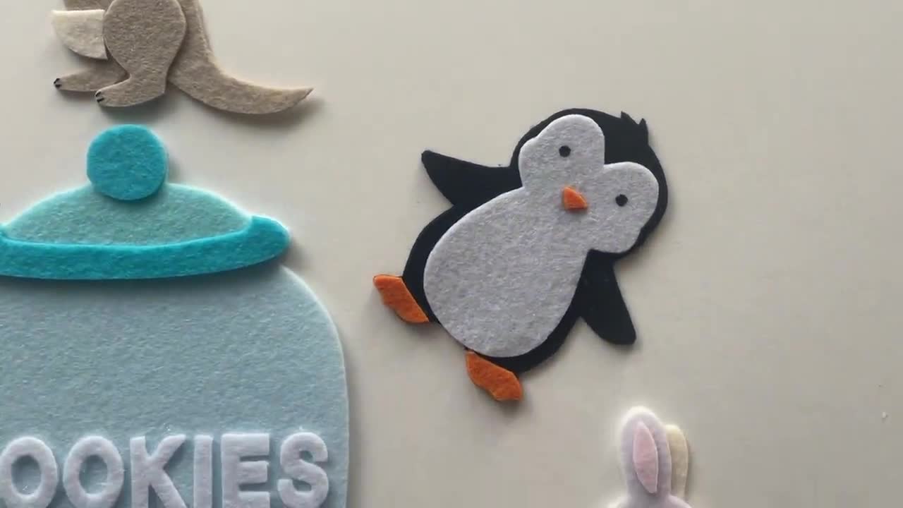 Felt Story Set: Who Stole the Cookie, Flannel Board Game video poster