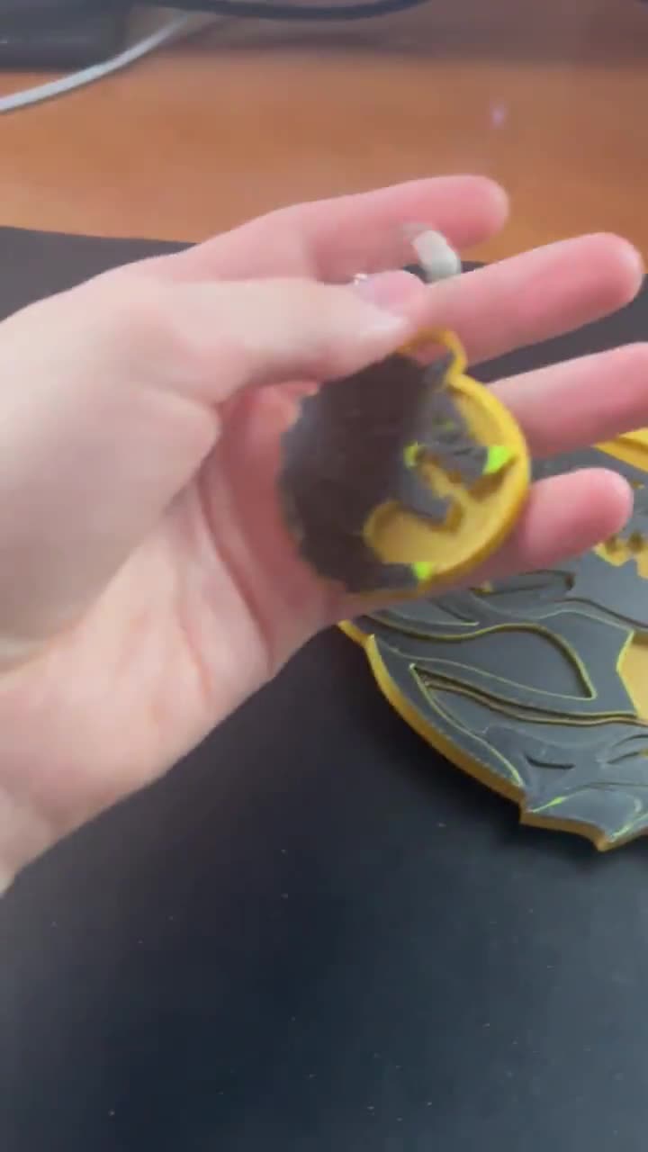 Cerberus Medallion Inspired Aspect 3D Printed Game Hero