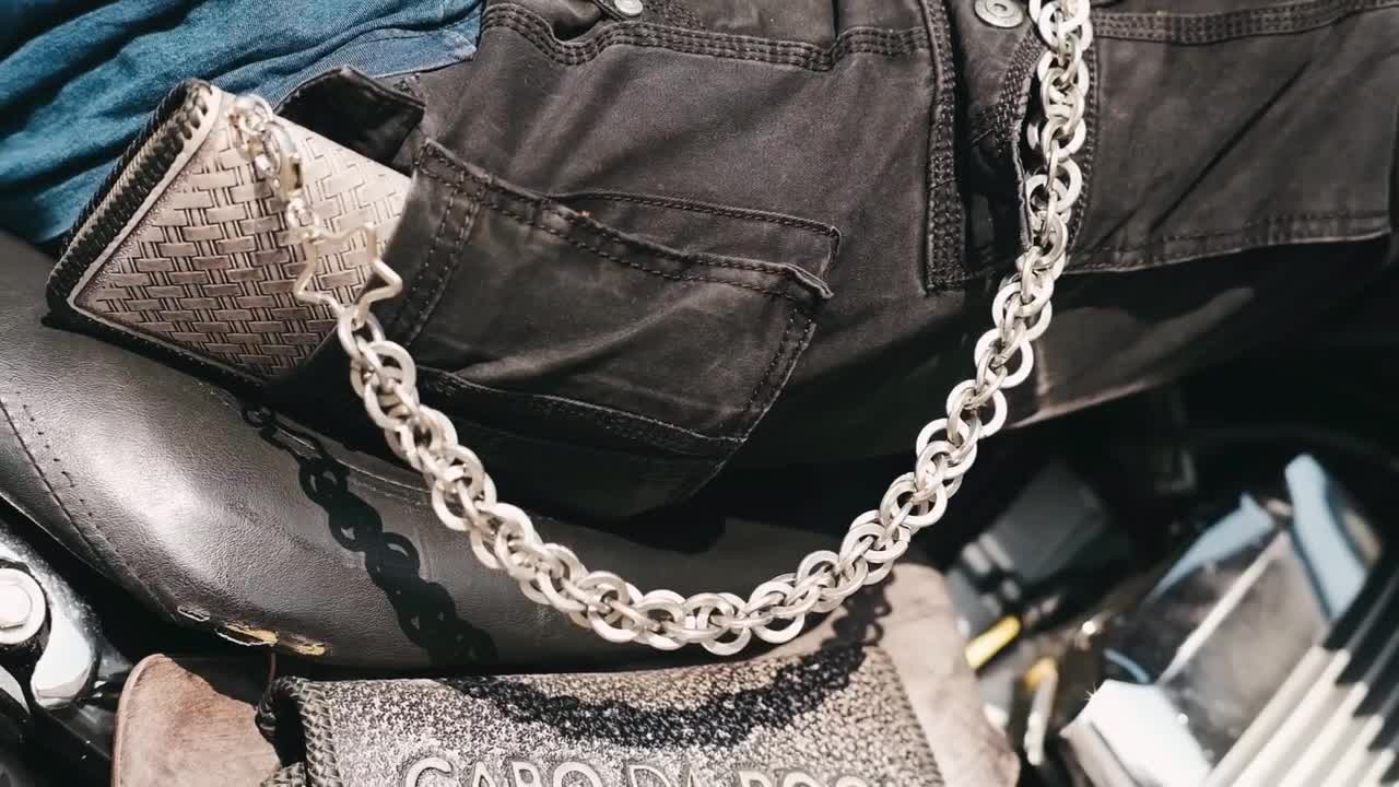 Metal Gold Silver Tone Multi Layer Hip Pant Chain, Wallet Purse Chain,  Hipster Jeans Pant Chain, Hip Hop Jewelry Waist Chain JS107 