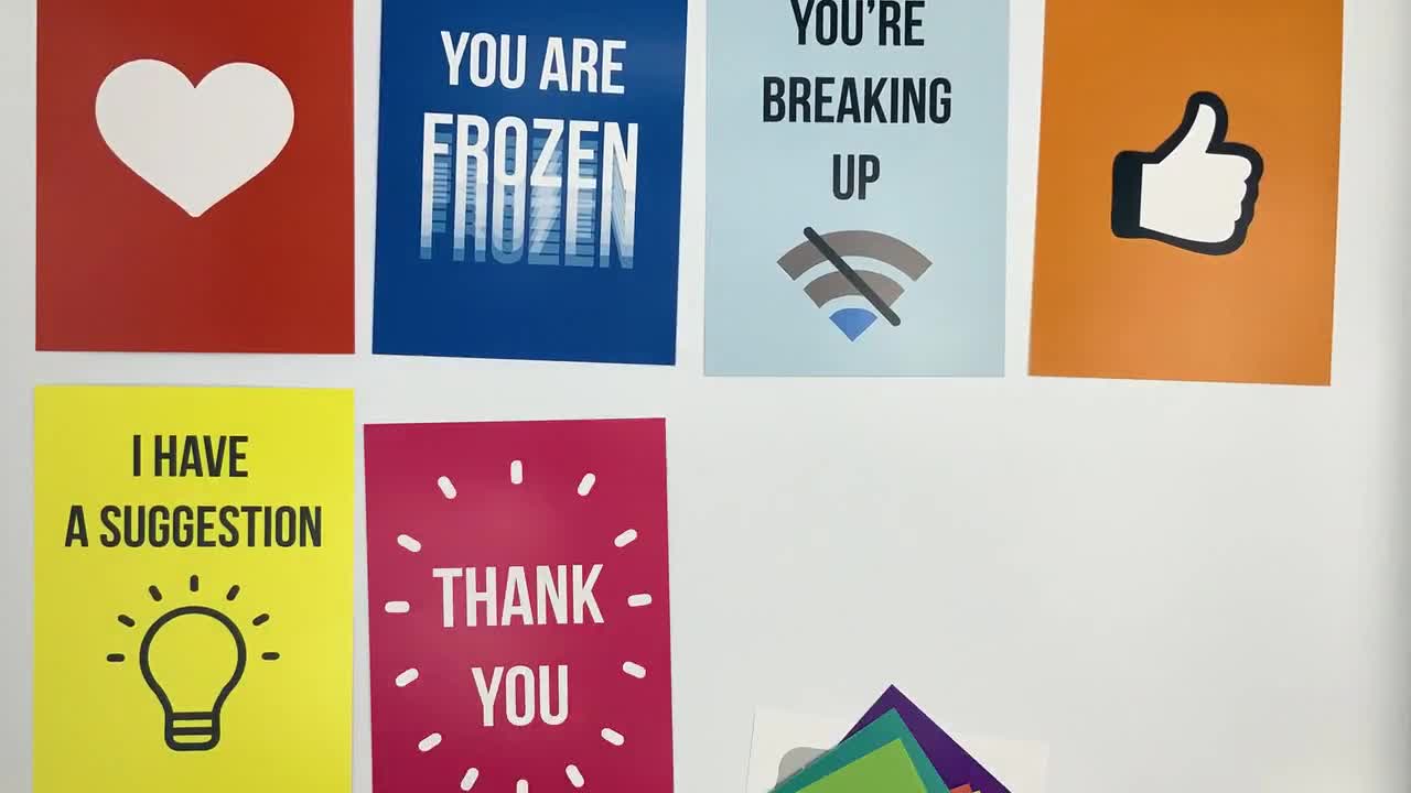 Distance Learning Visual Rules And Cue Cards For Virtual Meetings Autism